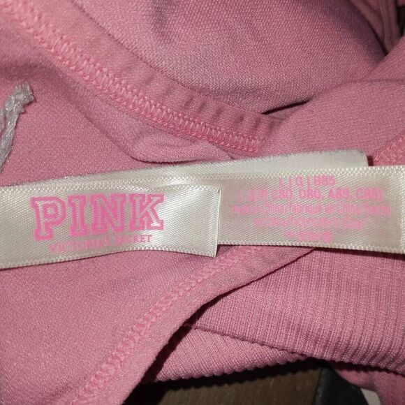 VICTORIA'S SECRET PINK SPORTS BRA PINK SZ.L GUC. - Picture 5 of 6